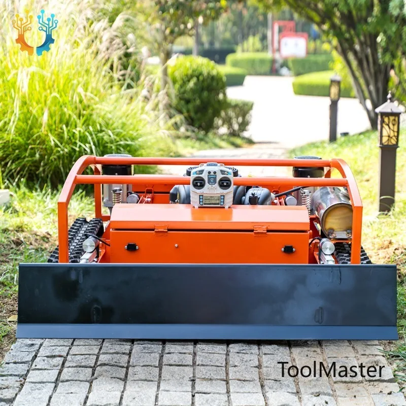 

【2026】 Remote Controlled Tracked Weeding Machine Has Strong Stability In Turning In Place Wide Cutting Range And High Efficiency