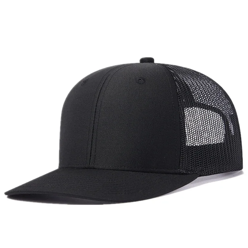 Hot Sale Unisex Baseball Cap Slight Curved Brim Style Hat Men Women Casual Outdoor Breathable Cap Richardson Truck Driver Hat