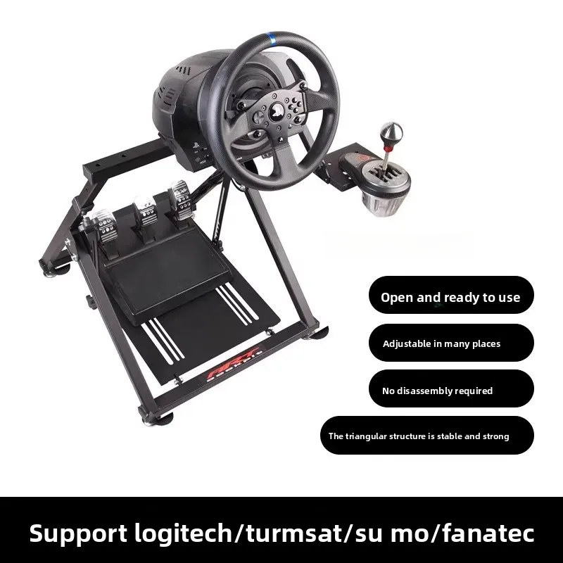Folding Racing Simulator Game Steering Wheel Stand MOZA Claw Tumaster Speed Demon