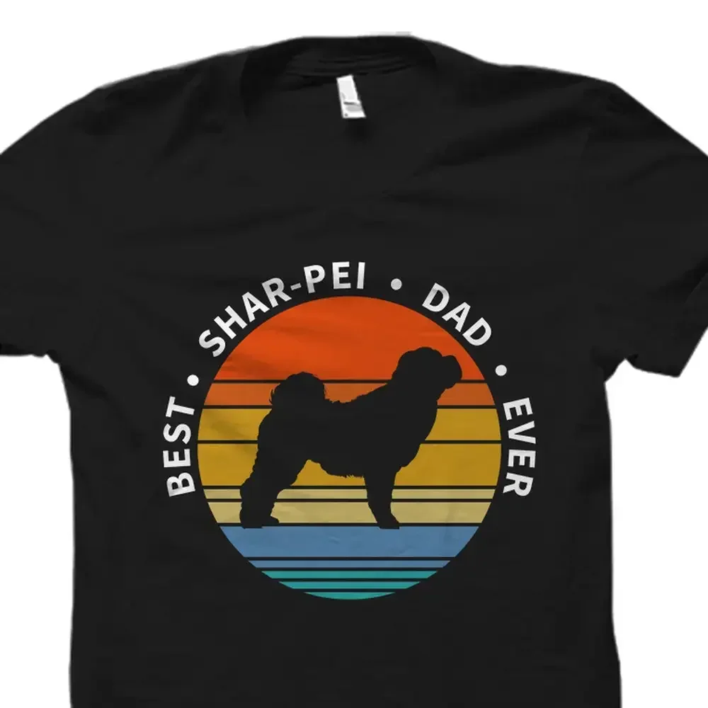 Shar Pei papá camiseta Sharpei Os3473