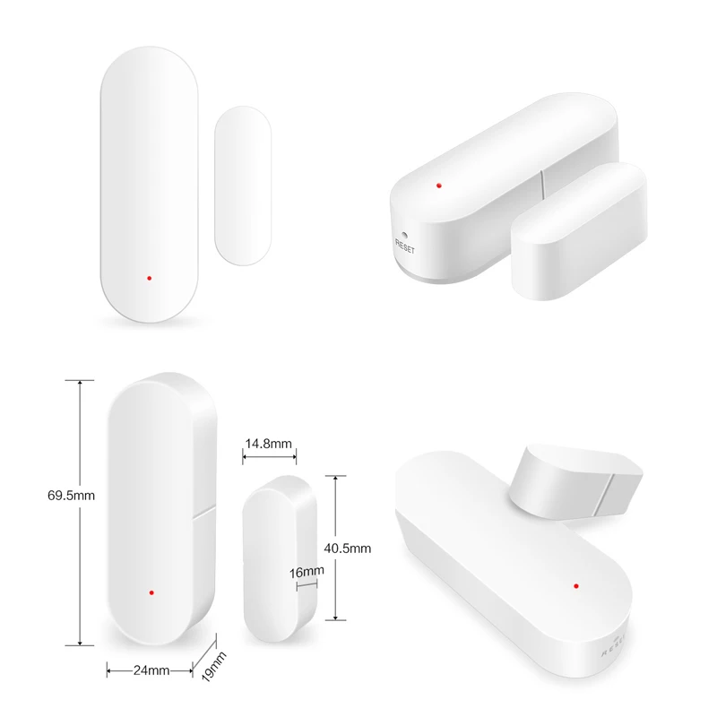ZigBee Door Window Sensor eWeLink APP Smart Home Security Protection Door Open Closed Detector for Gateway Alexa Google Alice