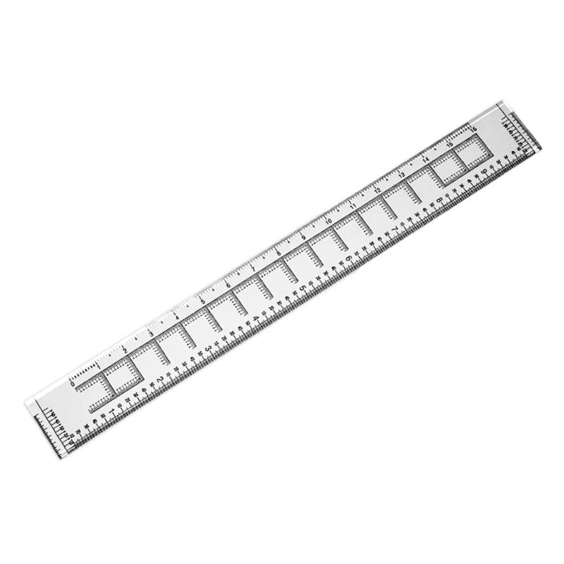 Accurate and Durable Geographical Ruler 1:50000 Ratio for