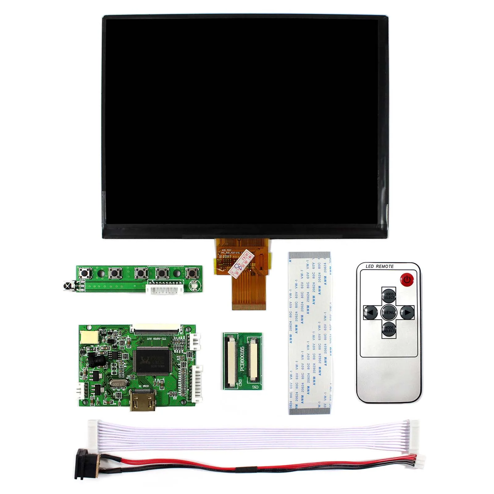 H DMI LCD Controller Board With 8inch 1024X768 HJ080IA-01E IPS LCD Screen