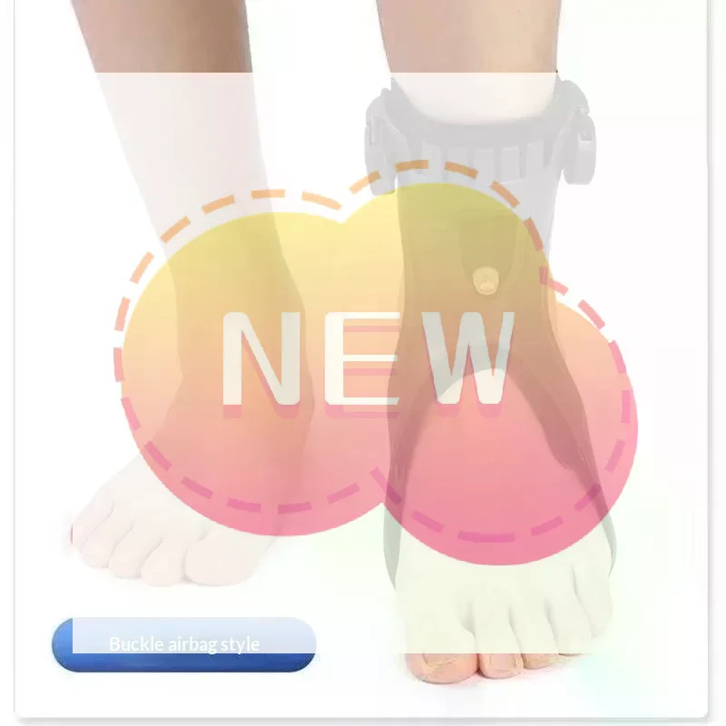 1Pcs Drop Foot Brace Orthosis Drop Foot Ankle Support With Comfortable Adjustable Buckle For Stroke Shoes Walking