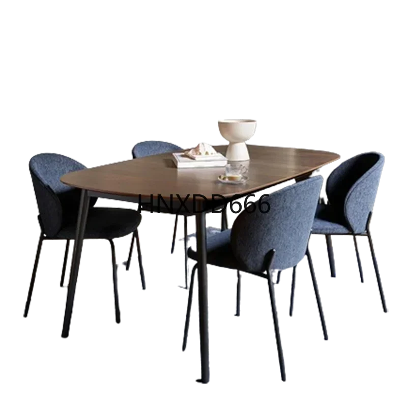 

Nordic Centerpiece Dining Table Kitchen Living Room Oval Center Dining Table Room Luxury Big Tavolo Da Pranzo Home Furniture