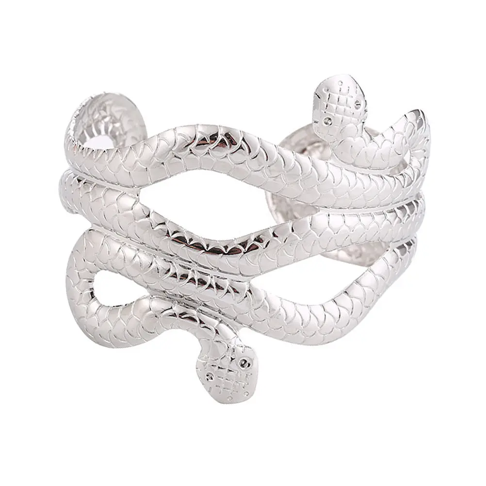 

Metal Punk Jewelry Exaggerating Armlet Woman Woman Armlet Fashion Durable Long Metal Armb Lasting Perfect Gift
