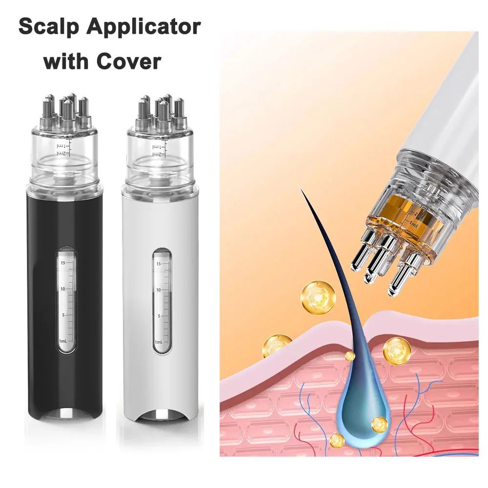 

1PCS Scalp Applicator Liquid Hair Scalp Care Tool Mini Essential Oil Liquid Guiding Massager Anti Hair Loss Tool Portable