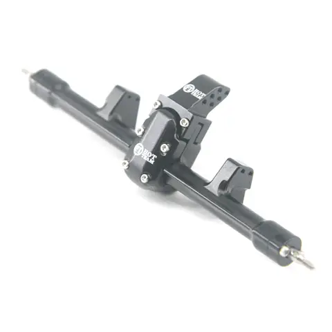 Hot Team S11 Ultimate Axel med Styrspindel i Mässing, Volframstål + 11 mm Motvikt Fram- och Bakaxel för SCX24 RC-bilar 8 best sales axiella scx24-kroppar - №8