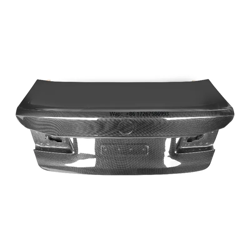 

Rear Trunk Lid Cover for B -M -W 2018+ 5 Series G30 Carbon Fiber OEM Style Car Replacement Rear Trunk Lid