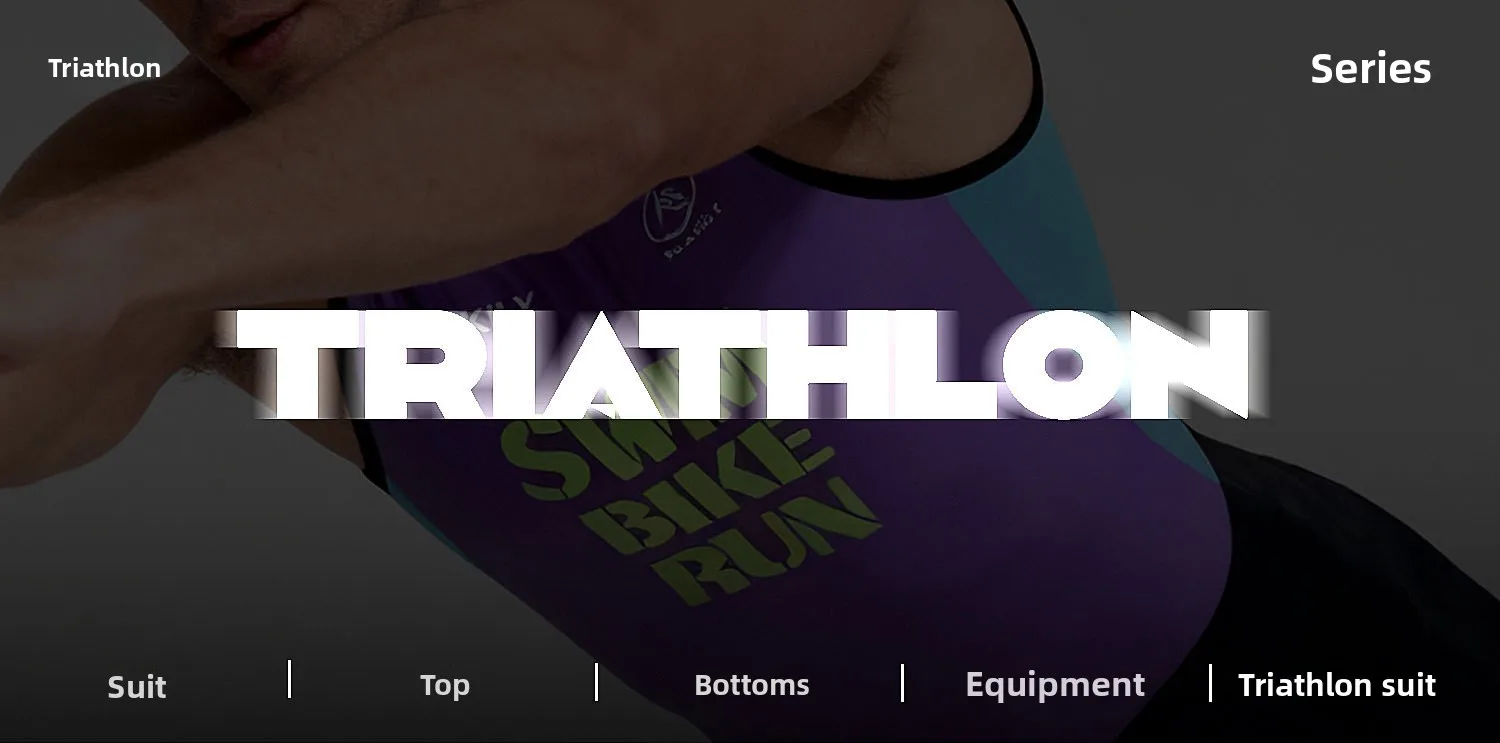 NUCKILY Herren ärmelloser Triathlon-Anzug, einteiliger Trisuit, schnell trocknender Skinsuit für Schwimmen, Radfahren, Laufen, Rennen, mit Polster und Rückentasche – Detail 2