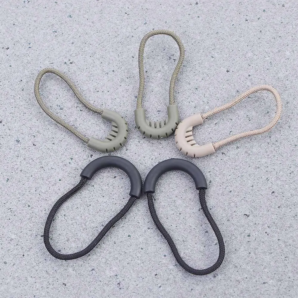 Equipment DIY Clothing Bags Clip Buckle Anti-theft Backpack Zipper Longer Tail EDC Zipper Rope Zipper Ropes Zipper Pulls Cord