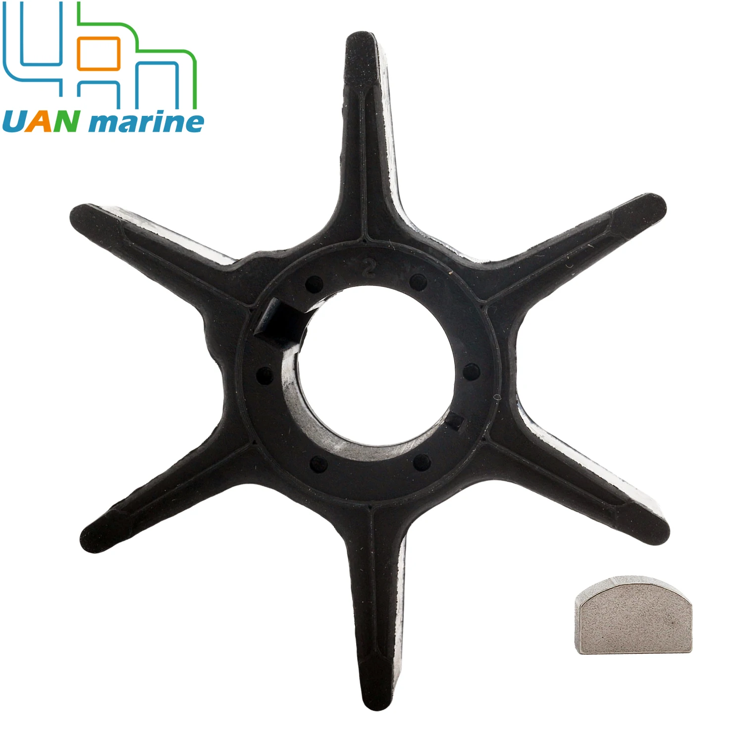 17461-96300 Fit For Suzuki Marine Outboard 20HP 25HP 30HP 35HP 40HP 50HP 60HP 65HP 2 & 4 Stroke Water Pump Impeller with Key