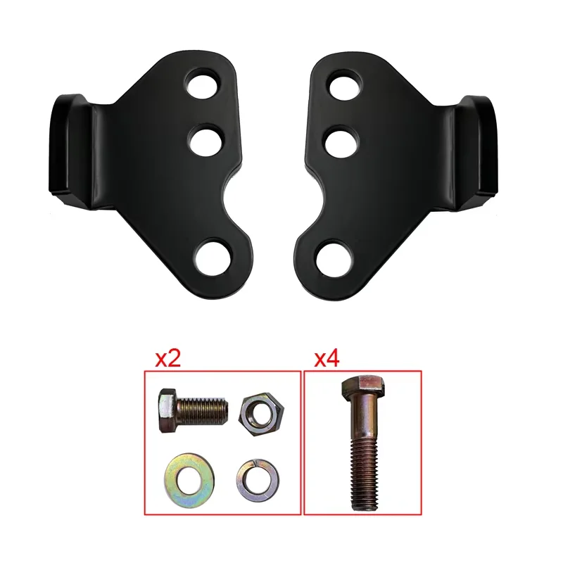 

1"-2" Adjustable Shock Lowering Kit New For Harley Street Glide W/ 1" Drop 1993-2001