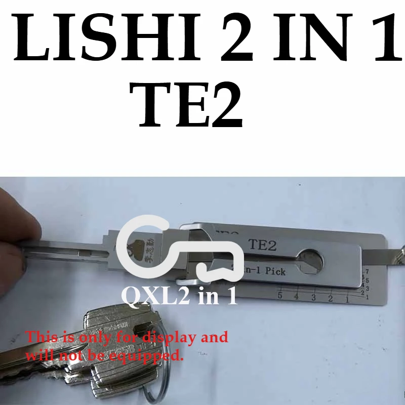 

Tool LiShi TE2 Pick and Decoder for Gainsborough for TESA Locks Home Door Civil Picking and Key Reader Professional Locksmith