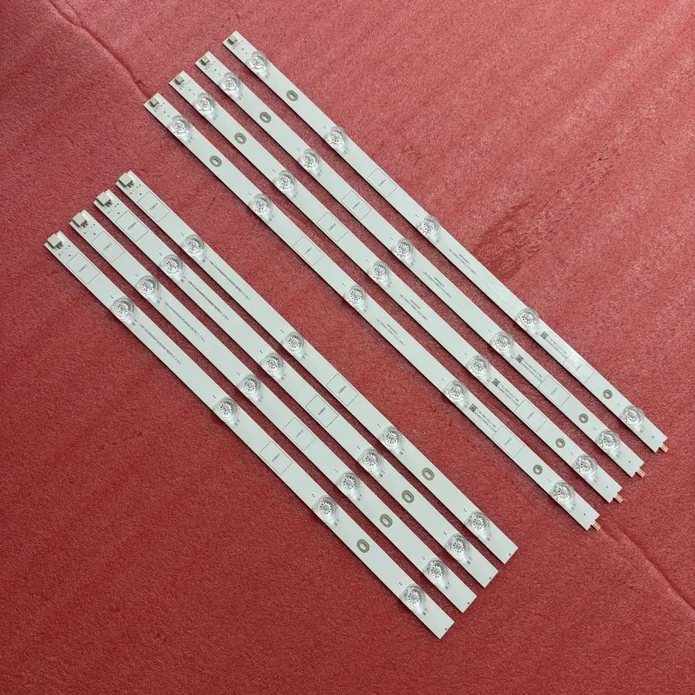 4pcs/set LED Backlight Strip set For 9LED JVC LT-50KB585 CRH-ZG50E6000P3030090478D