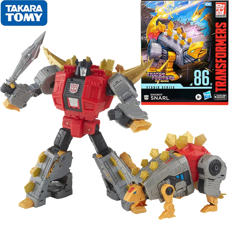 TAKARA TOMY Studio Series SS86-19 Leader Dinobot Snarl Action Figure Transform Robot Anime Model Collectible Boy Toys Gift