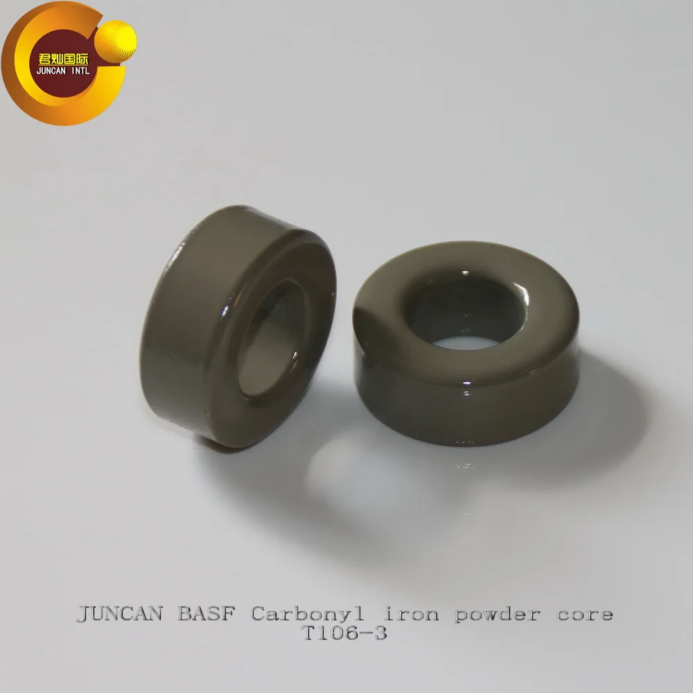 T106-3  High Frequency rf Carbonyl Iron Powder  Core