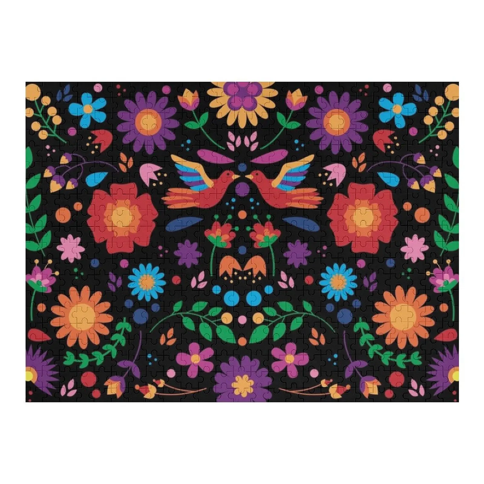 

Пазл Майя Ацтек с экзотическим красочным узором на заказ, деревянное имя, фотопазл