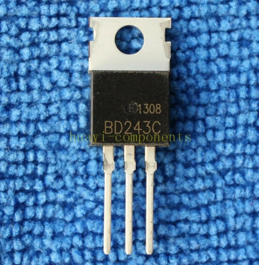1PCS  BD243C TO220 BD243 100V 6A TO-220 Bipolar Transistors NPN General Purpose new original