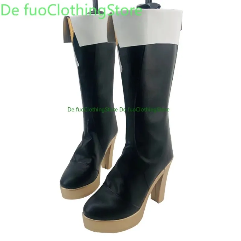 Defuo Guardian Cosplay Shoes Anime Convention Custom Boots Anime Game Role-playing Shoes And Boots Halloween Party