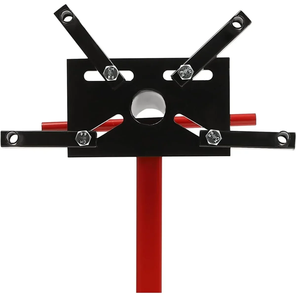 Engine Lift Stand 750LBS Capacity Heavy Duty 360° Rotating Engine Stand with 3 Wheels&4 Adjustable Arms Lift for Auto Repair