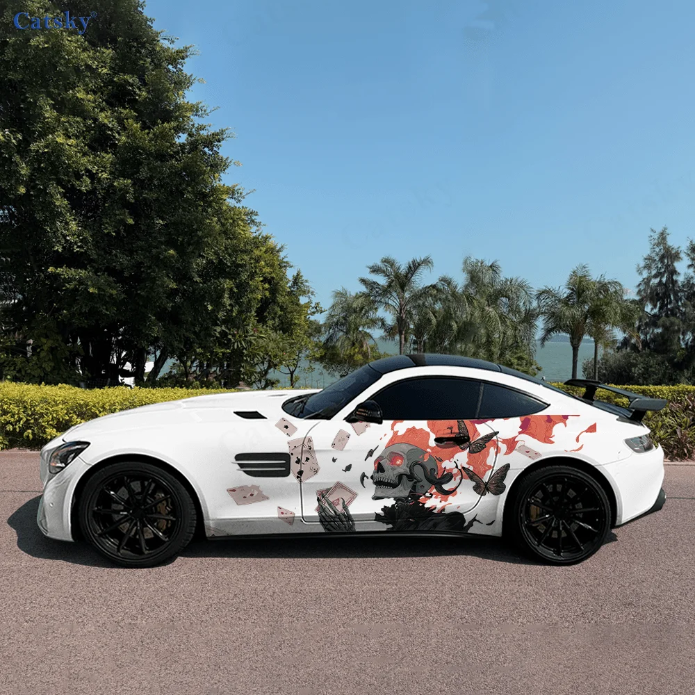 skull-snake-poker-car-side-sticker-pvc-self-waterproof-stick-striking-auto-exterior-accessories-decor-protect-gift-for-car-lover
