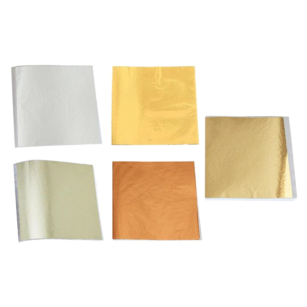 Imitation Gold Sheet 9cm for Nail Furniture Decor DIY Jewelry