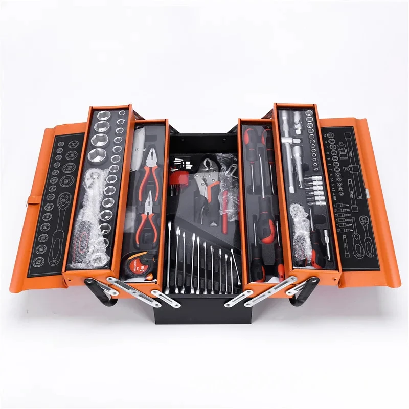 New Arrival 59pcs Metal Tool Set High Quality  Hand Tool Kit  Screwdriver Pliers Wrench Socket Set Multifunction Hand Tools Set