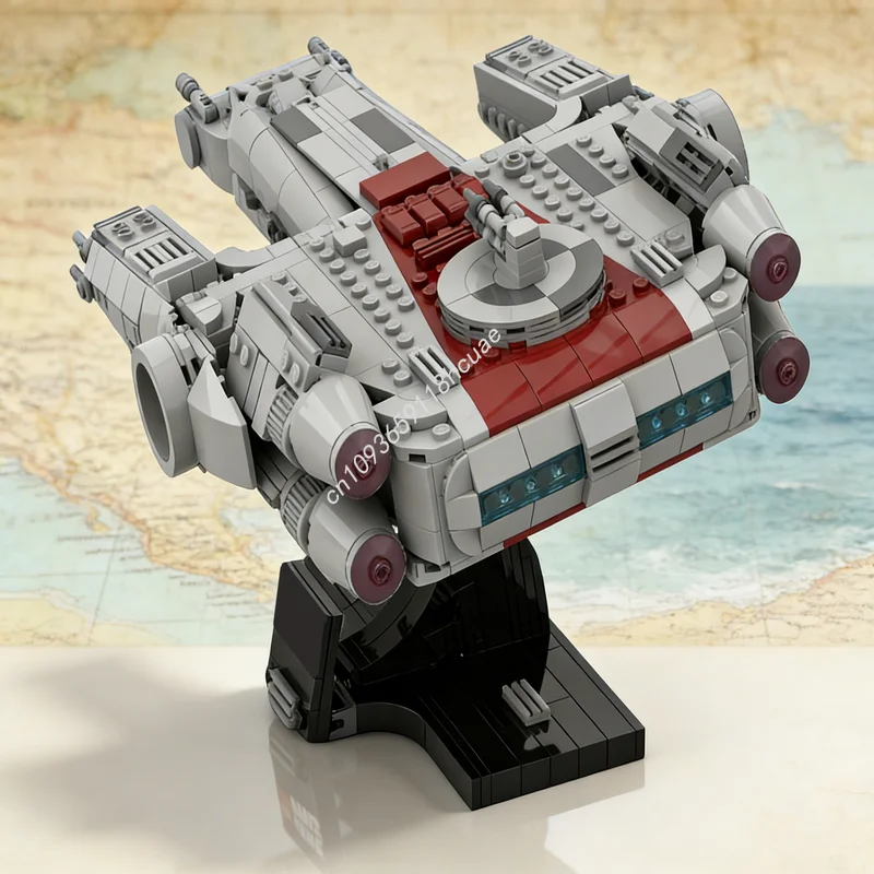 

839 деталей MOC ZH Tribune Katooni Midi Scale Hondo S Star Battle — конструктор, модель для сборки, игрушка, подарок на Рождество, детский конструктор из кирпичиков