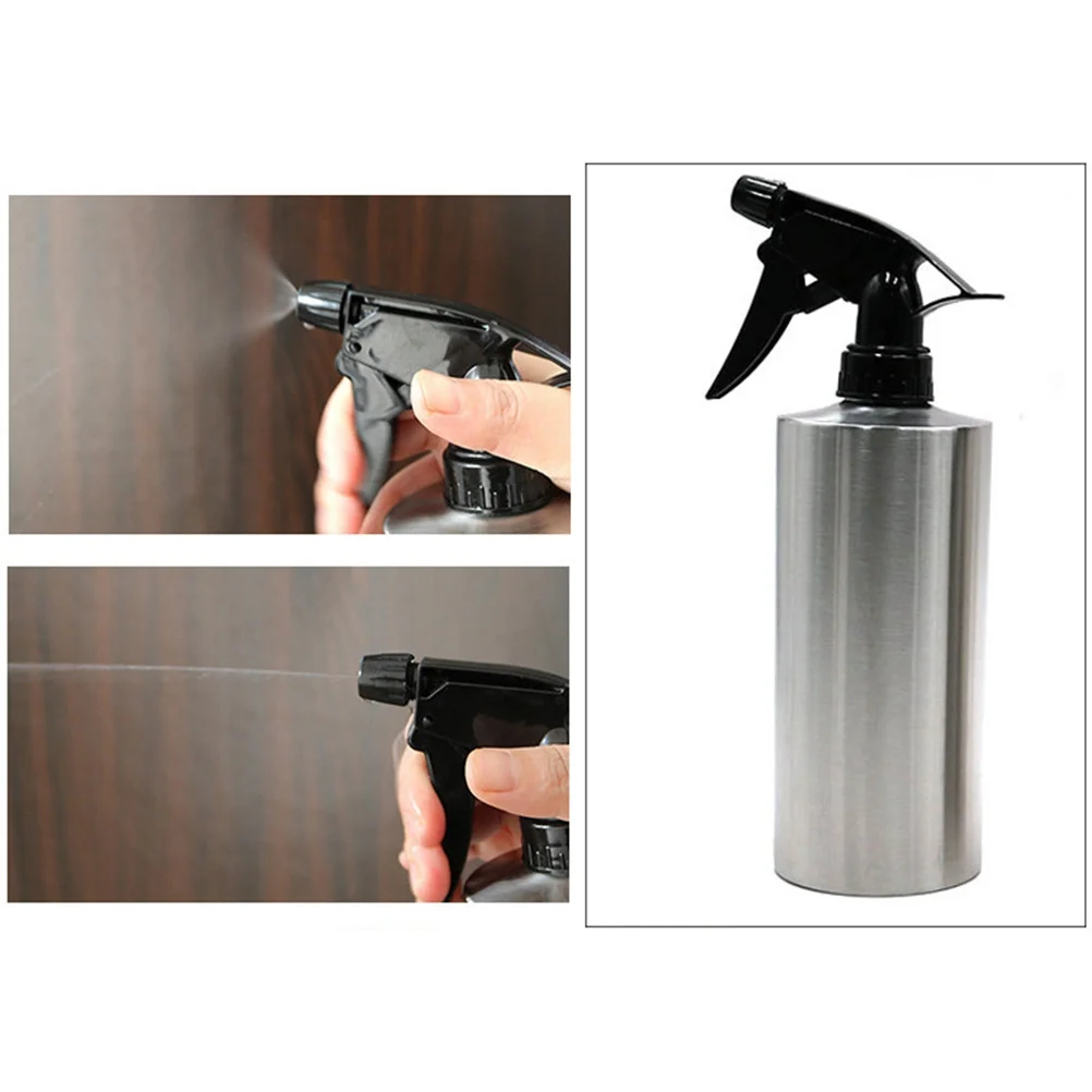 

Stainless Steel Spray Bottle 350Ml Adjustable Trigger Sprayer For Planting Gardening Cleaning Personal Cooling Watering Can Pot