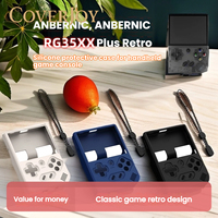 CoverJoy For Anbernic RG35XX Plus Silicone Protective Cover Case Anti-Fall Shockproof RG35XX+ Console Shell Accessories Gifts