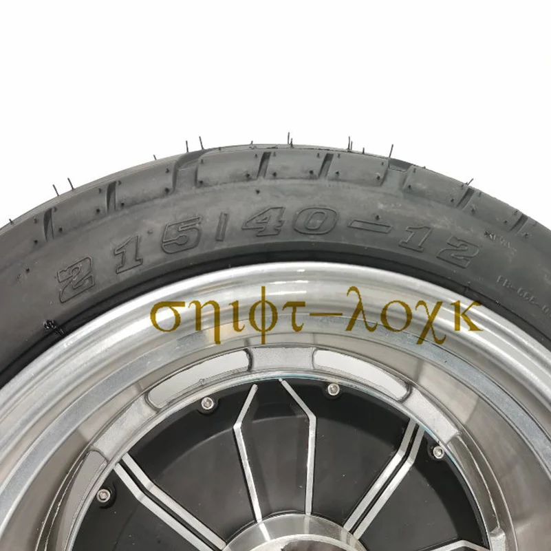 12 Inch 60V 2000W 3000W Aluminum Engine Motor Wheel 215/40-12 Tubeless Tire for Citycoco Electric Scooter Modification Parts