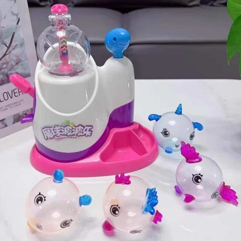 DIY Magic Sticky Monster Toy Kit for Boys And Girls Creative Handcraft Art Project Anti-Stress Cute Animal Bobo Assembly Kit