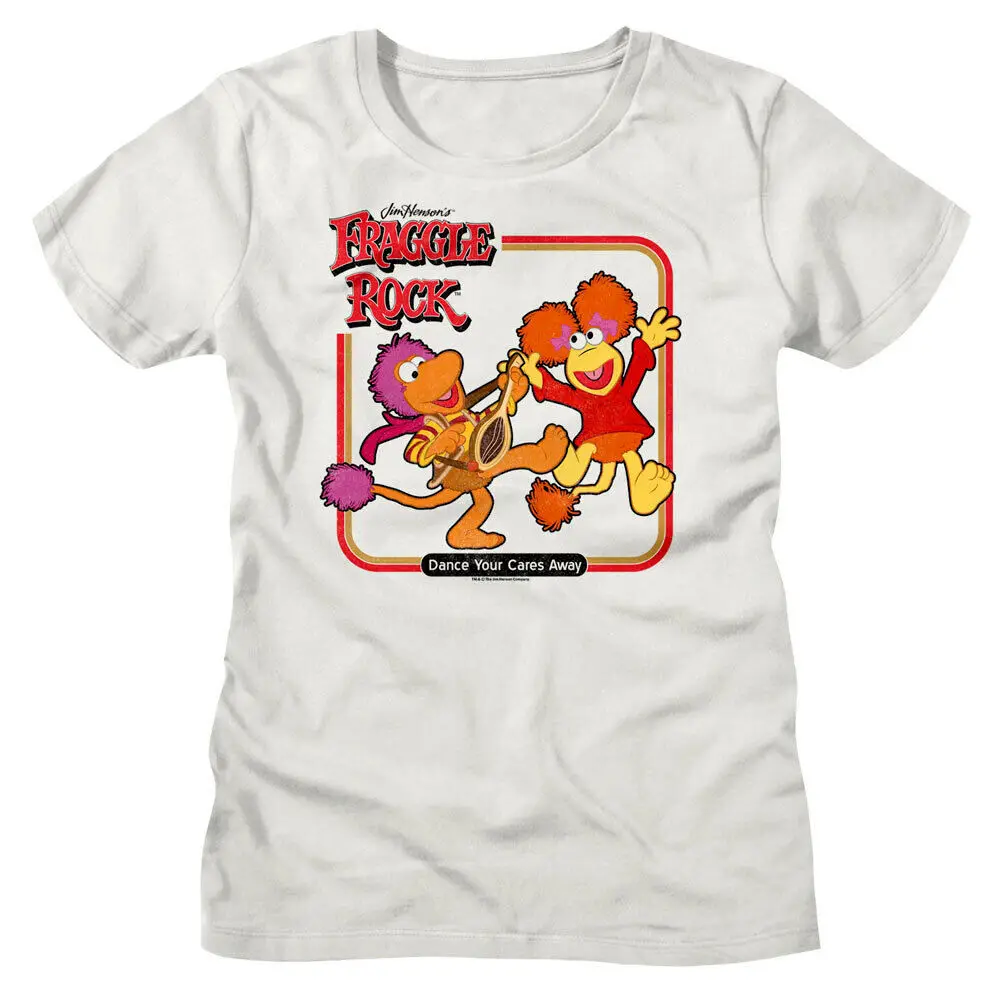 Camiseta de baile de Rock para mujer, camiseta de Minstrel cuida lejos, canto de Jim Henson