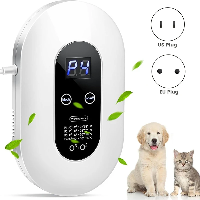 Odor Eliminator For Strong Odor Cat Litter Deodorizer Air Ionizers Home Plug-In Air Purifier