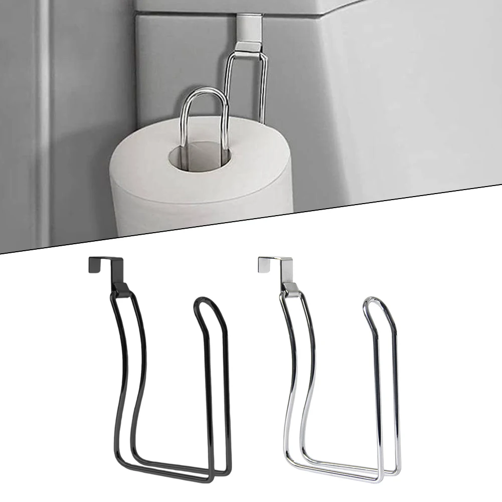 

Stainless Steel Toilet Paper Towel Hanger Holder Toilet Roll Paper Holder Tissue Hanger For Kitchen Bathroom Accessories