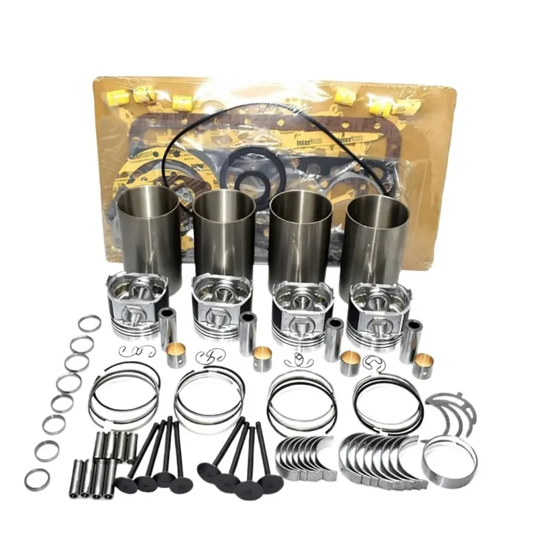 【Factory Wholesale 2026】 Engine Cylinder Piston Liner Kit 4TNE92 4TNE98 4TNV94 4TNV94L 4TNV88 4TNV86 4TNV98 Overhaul Gasket