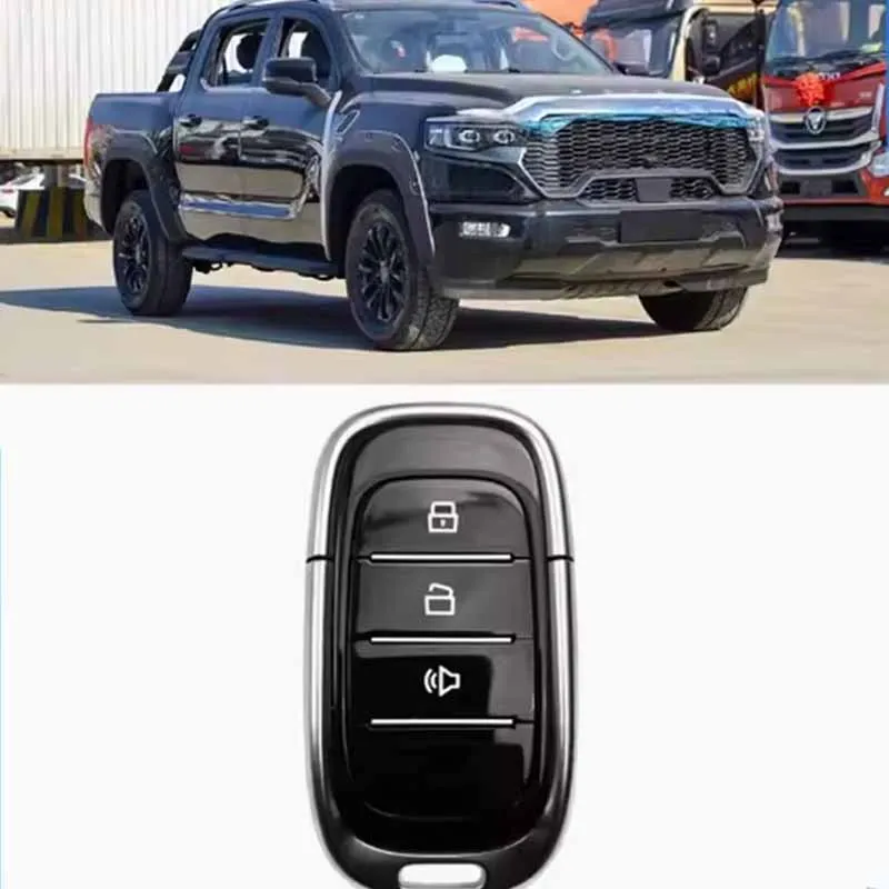 For FOTON Mars7 Mars9 Pickup Truck OEM Smart Card Remote Key & Ignition Lock Cylinder Original Vehicle Remote Control Key