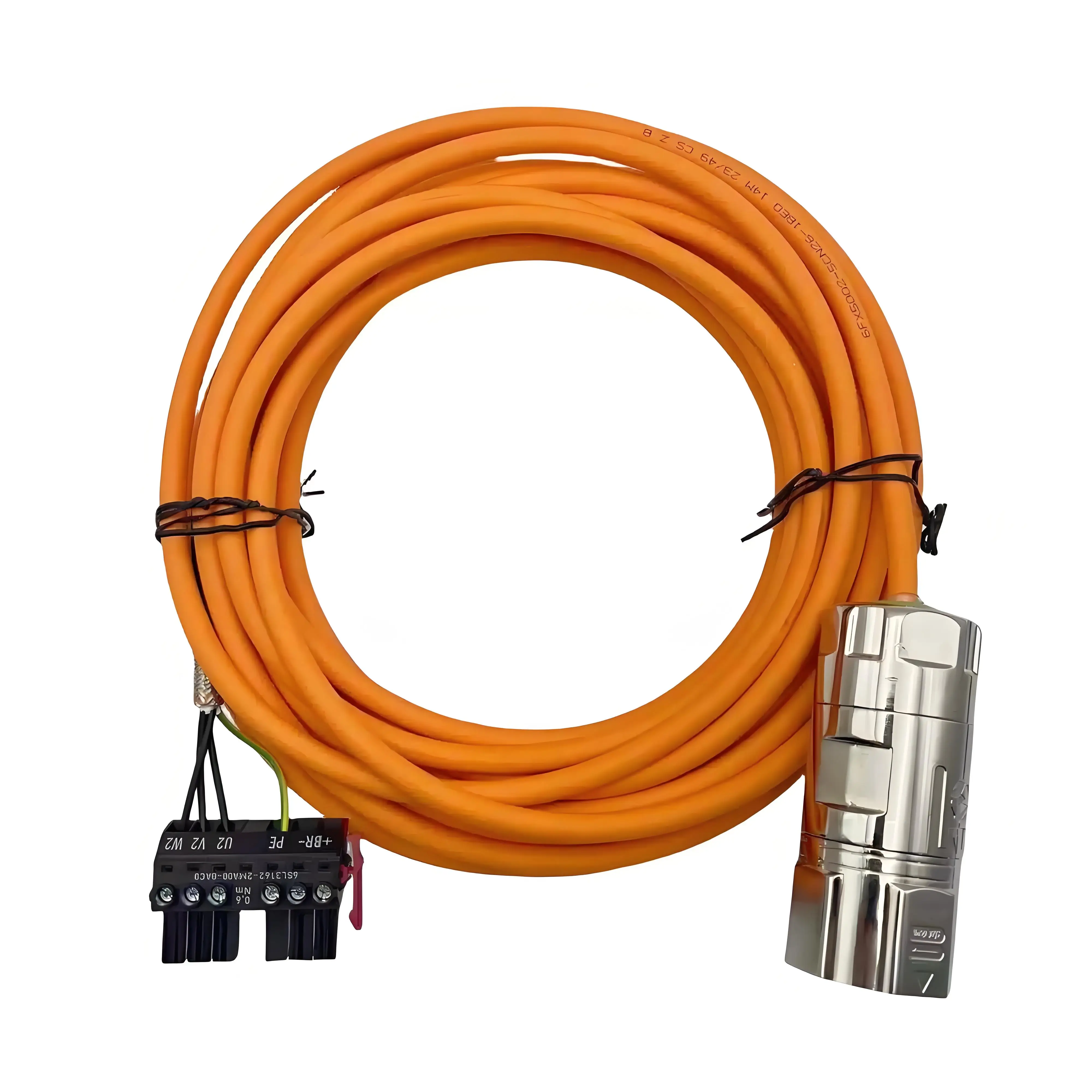 6FX8002-5DN26-1BA0 1CB0 1CF0 Siemens replacement power cable 6FX5002-5DN26-1BA0 1CB0 1CF0 can be used as a substitute for 6FX5002-5CN26-1BA0 1BF0 1CF0
