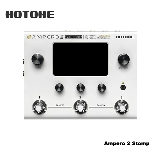 HoTone Ampero II Stomp Guitar Multi Effect Pedal