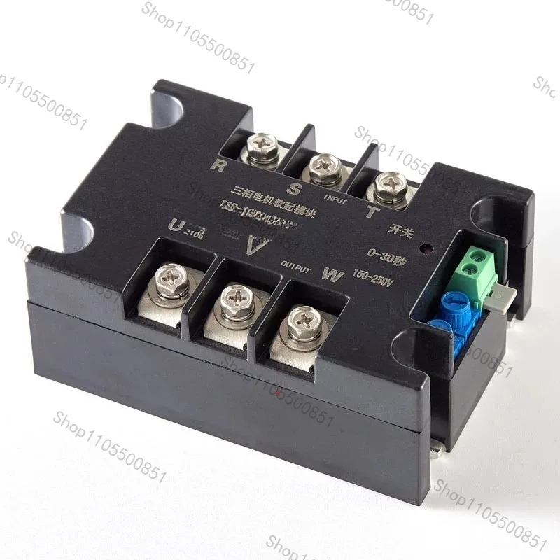 380V R  2kw 4kw 6kw 8kw 10kw 15kw 20kw Motor Soft Start Module Controller Starter Stop Heat Sink Three-phase Motor Slow Start