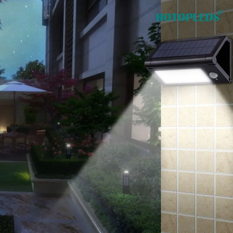

Solar Lights Human Body Infrared Solar Panels Induction Outdoor Garden Courtyard Folding Lighting Wall Lights