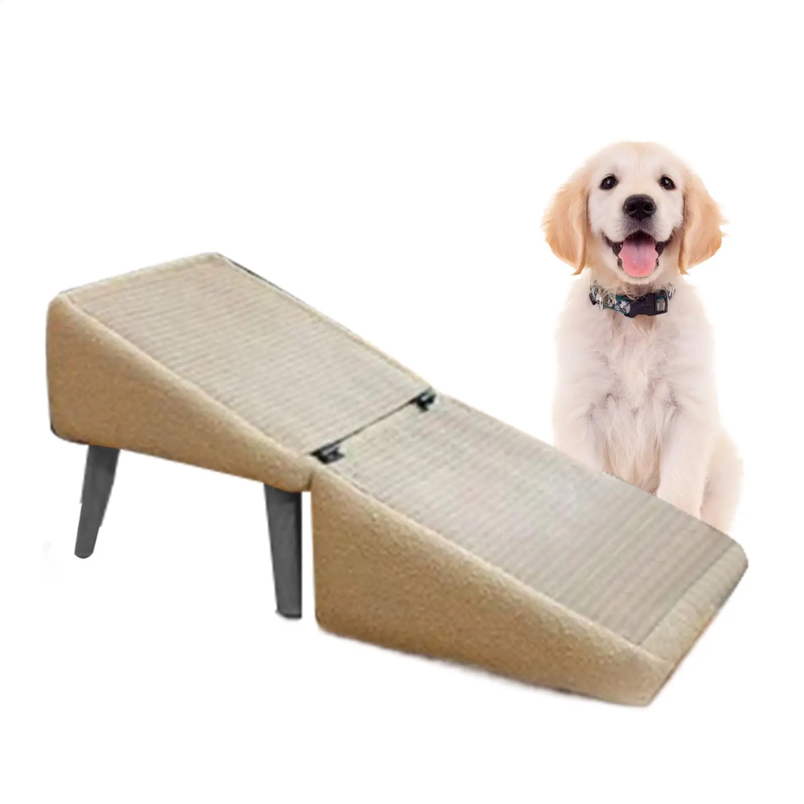 Multifunctional Non-Slip Ramp Cat Dog Vehicle Ramp Bed Foldable Dog Vehicle Stairs Footrest Stool For Small Breed Animal To Use