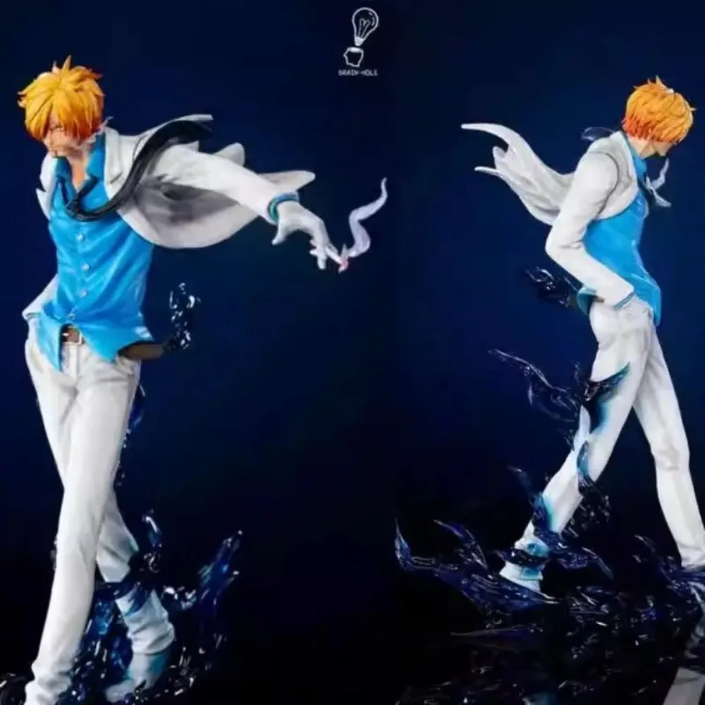 24cm One Piece Sanji Anime Figure Fashion Show Sanji Figurine Pvc Model Statue Doll Decoration Collection Ornaments Toys Gift