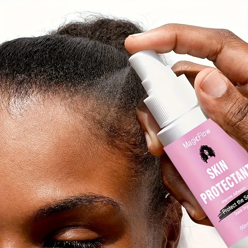 بخاخ حماية للبشرة 60 مل/2 أونصة - يمنع التهيج والحساسية | دروع الجلد من الاتصال المباشر مع غراء الشعر المستعار #2