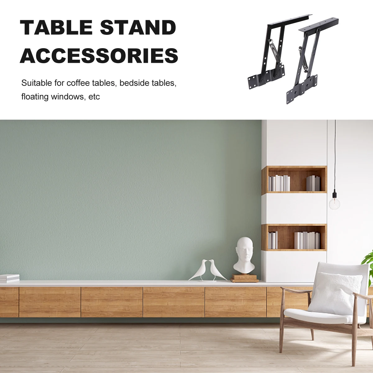 

Tea Bracket Lifting St Foldable Material Easy Assemble Suitable Coffee Bedside Floating Save Space Optimize Furniture