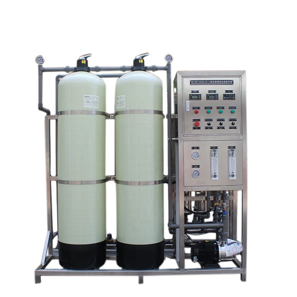 Small SS Ultra-pure two stage RO Reverse Osmosis System Water treatment machine EDI