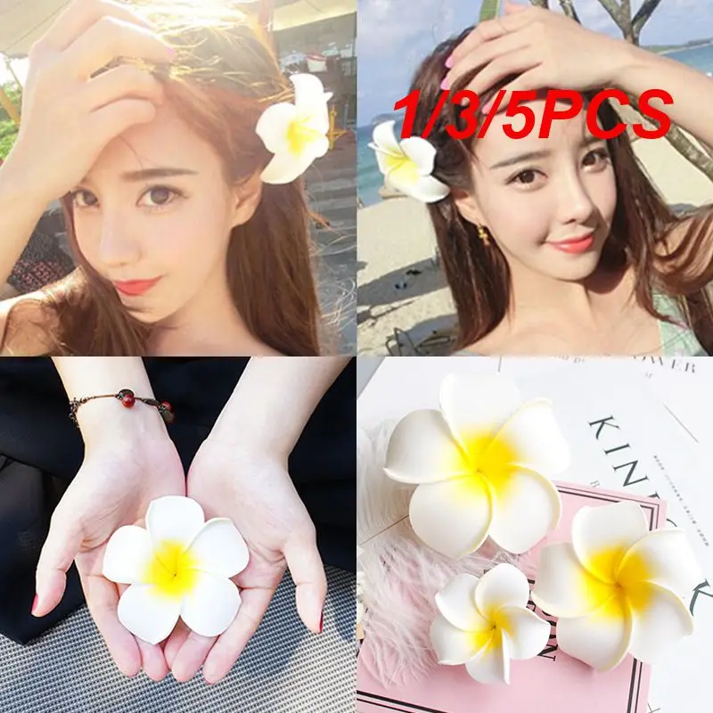 1/3/5PCS Seaside Trendy Durable Exquisite In Demand Fashionable Must-have Hawaiian Hair Accessories Summer Fashion