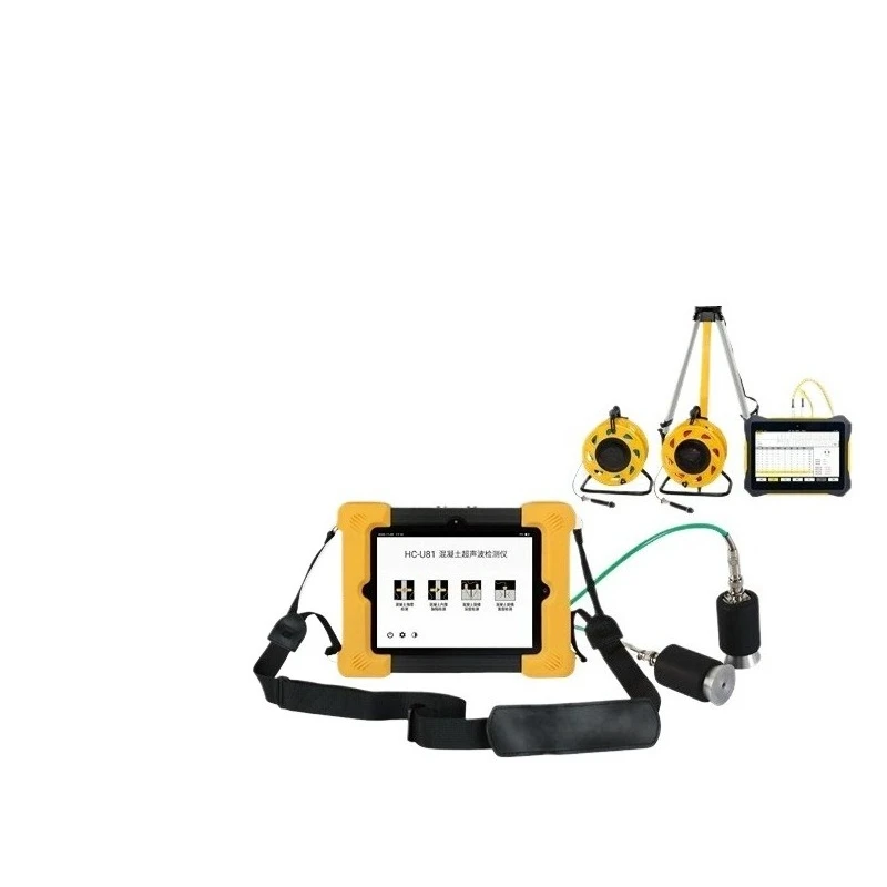 Concrete ultrasonic detector, anti-drop crack width depth detector