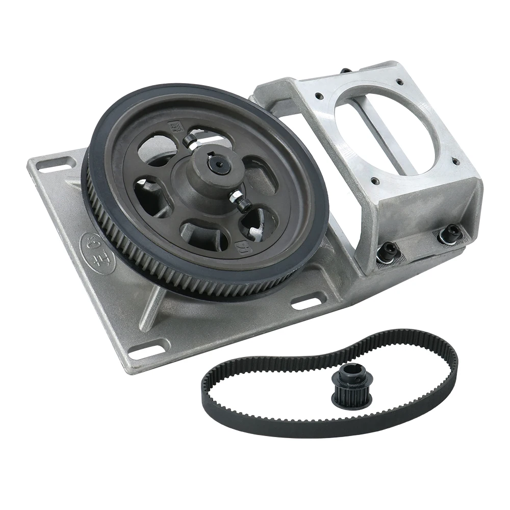 HLTNC Gear Box Ratio 5:1 Gear Rack Box Straight Short Teeth Gearbox 1.25 1.5 Module Synchronous Wheel Reducer Box 1.5M 1.25M CNC